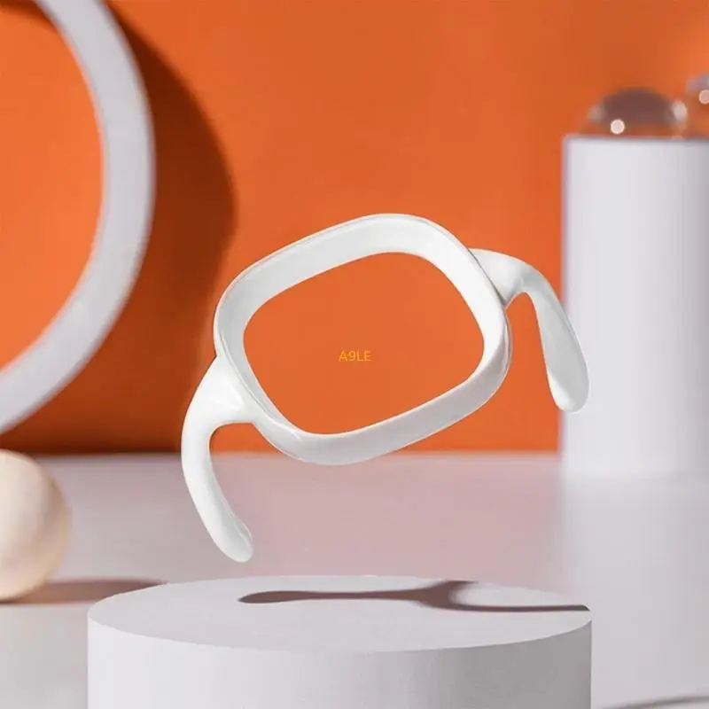 유아 수유 병 손잡이 사각형 병 손잡이 아기 밀크 버틀을위한 쉬운 간호 병 실리콘 손잡이