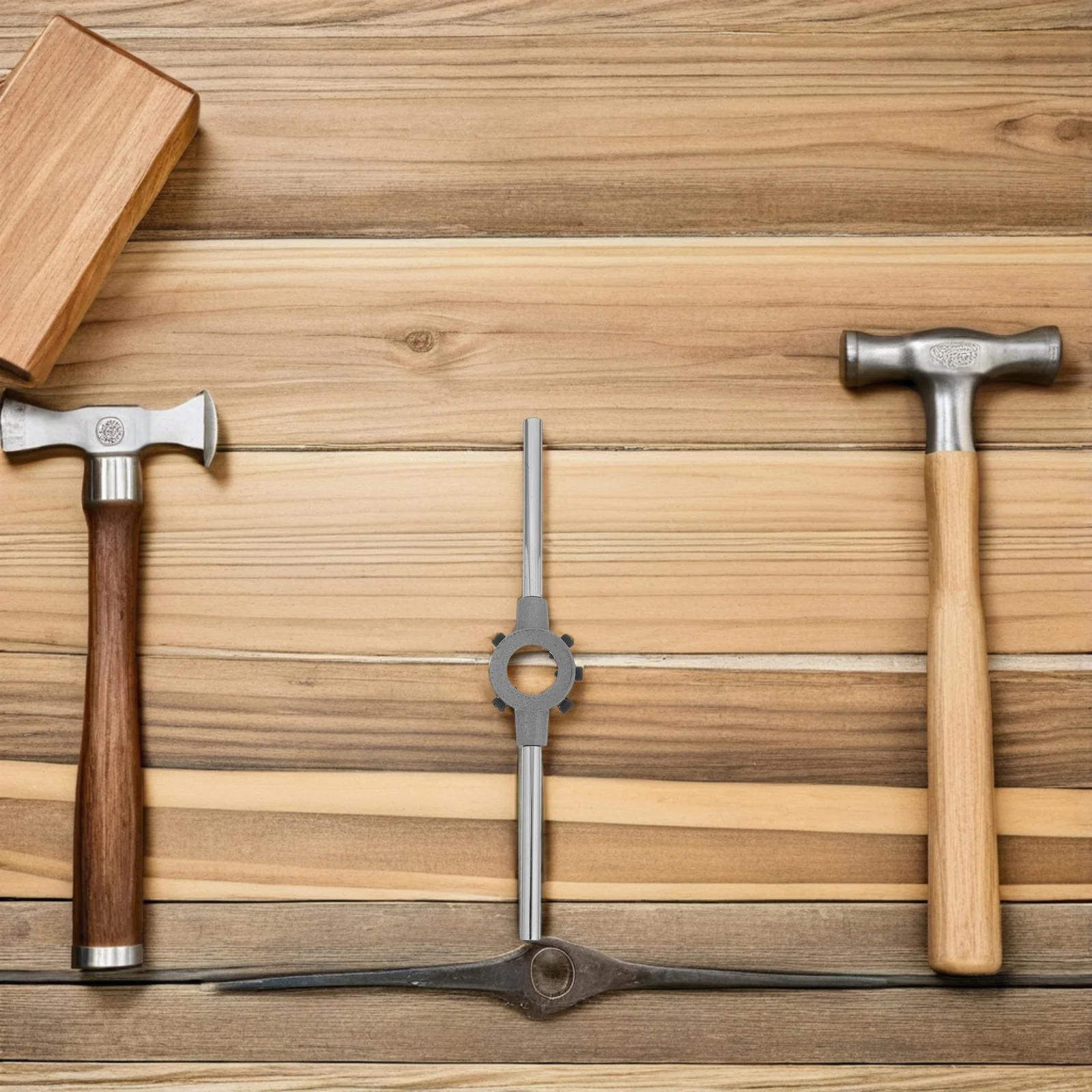 

Round Die Holder Adjustable Hand Threading Die Stock Wrench Metal Thread Cutting Tool Thread Repair Adjustable Threading Tool