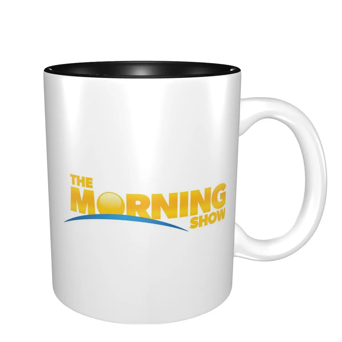 The Morning Show Logo Vector Gradient Mug Funny Ceramic Coffee Cups Tea Mugs Milk Cup Drinkware Gifts for Woman Man