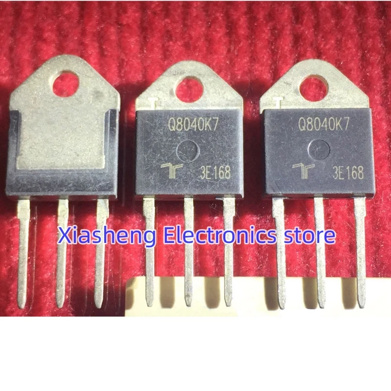 

New Original 2Pcs Q8040K7 TO-218 Bidirectional Thyristor In Stock Good Quality