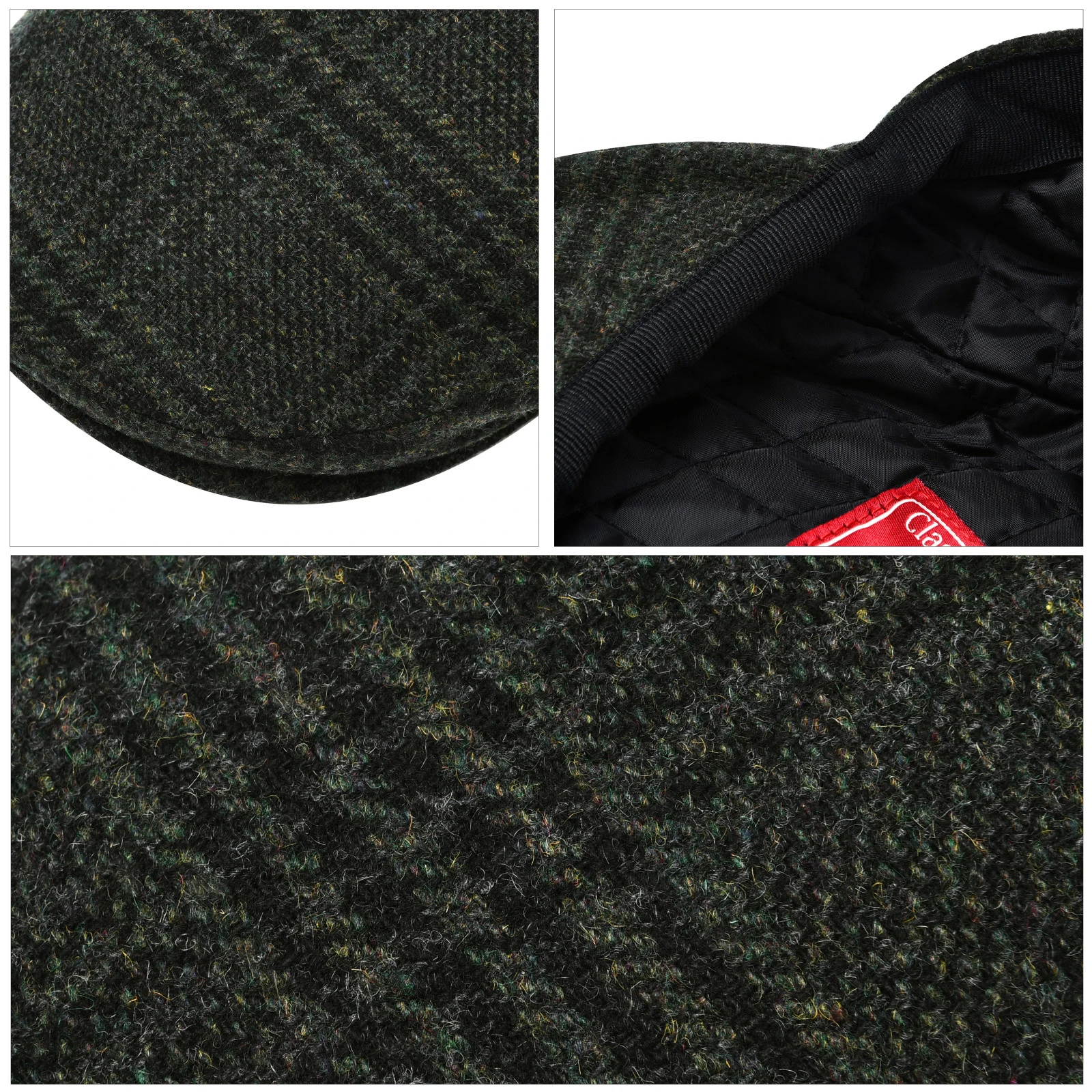 JANGOUL Berretti da strillone da uomo Berretto piatto in misto lana Cappello caldo invernale Cappelli da guida Gastby Ivy Caps per uomo Berretto britannico vintage