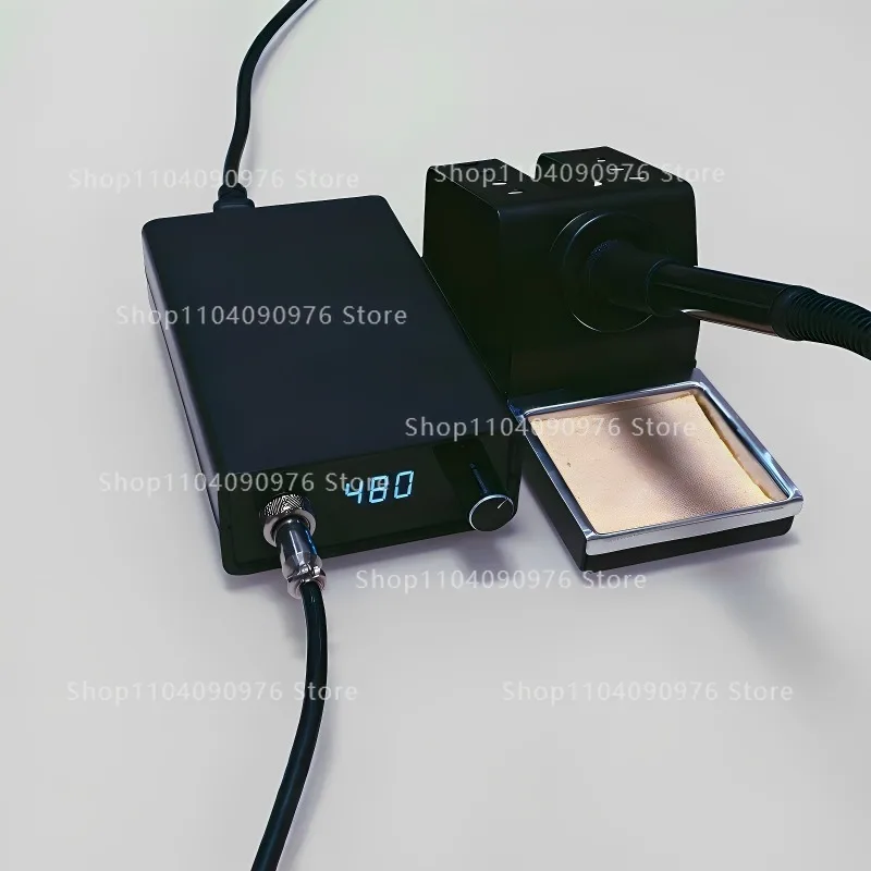 

White T12 Soldering Station Portable Digital Temperature Controlled Auto Sleep for Repair