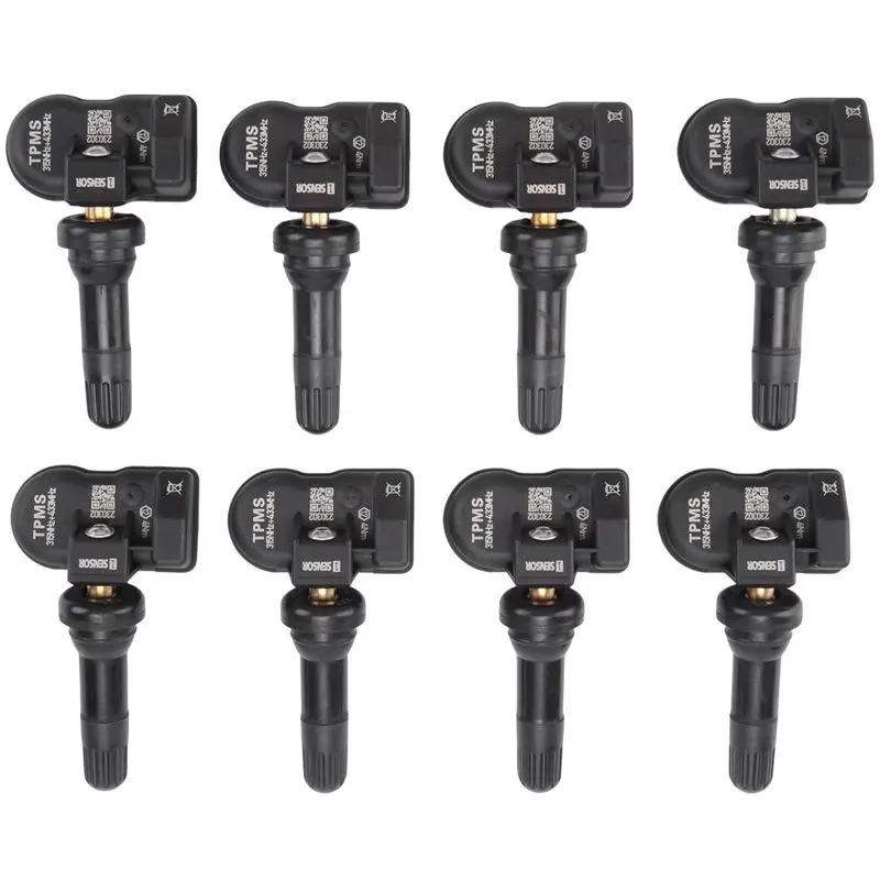 HOT-8Pcs Programmable MX Sensor 315MHZ+433Mhz 2 In 1 Tire Pressure Sensor Monitor System Universal Editable TPMS Tool-AUTEL Part