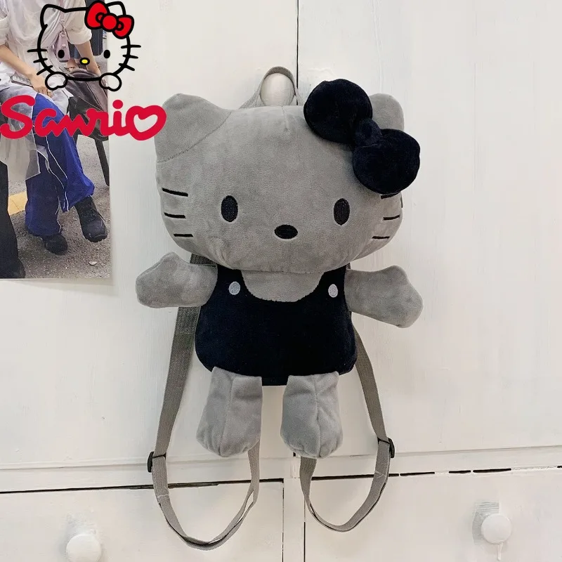 

Hello Kitty 2026 New Women's Backpack Fashion High Quality Women's Mini Storage Backpack Solid Color Three-dimensional Backpack