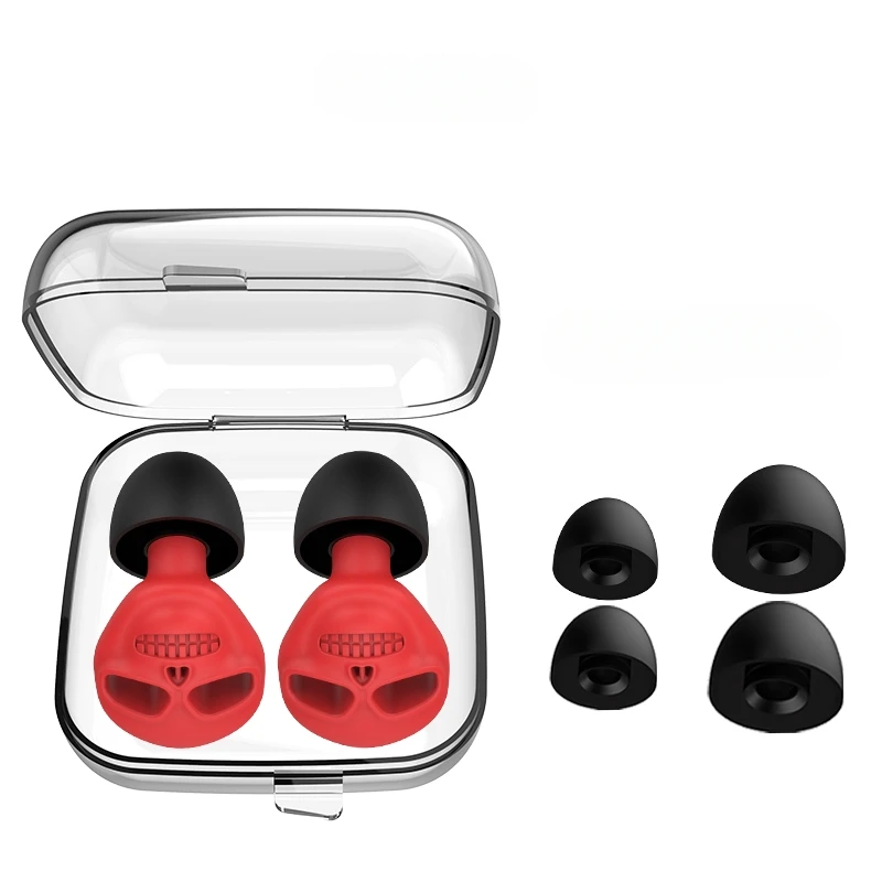 

Silicone Swimming Earplug Anti Noise Sleep Ear Plug Canceling Noise Reduction Filter For Ears Earplug