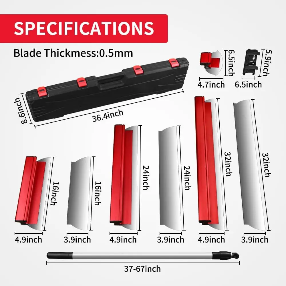 Blade Set with Transport Case - Includes 16