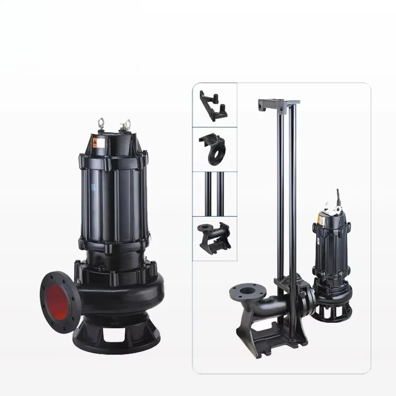 Pompa sommergibile per acque reflue giganti con stazione di sollevamento estrattore Pompa per espulsione smerigliatrice Sistema Pompa acqua di scarico per uso in acqua sporca
