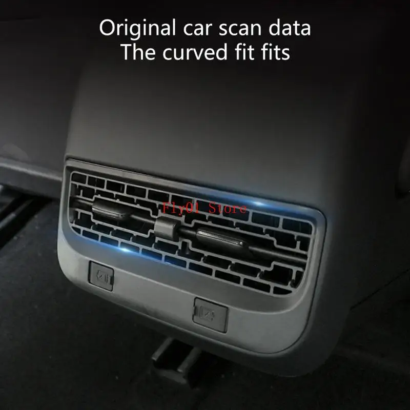 مقاعد الصف الخلفي لمنفذ تكييف الهواء وغطاء فتحات التهوية للمقعد الخلفي #1