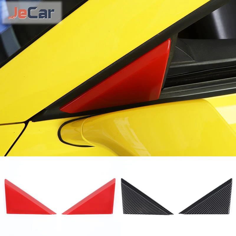 Car Front Window A-pillar Triangle Decoration Stickers For Chevrolet Camaro 2010-2015 Car Interior Accessories