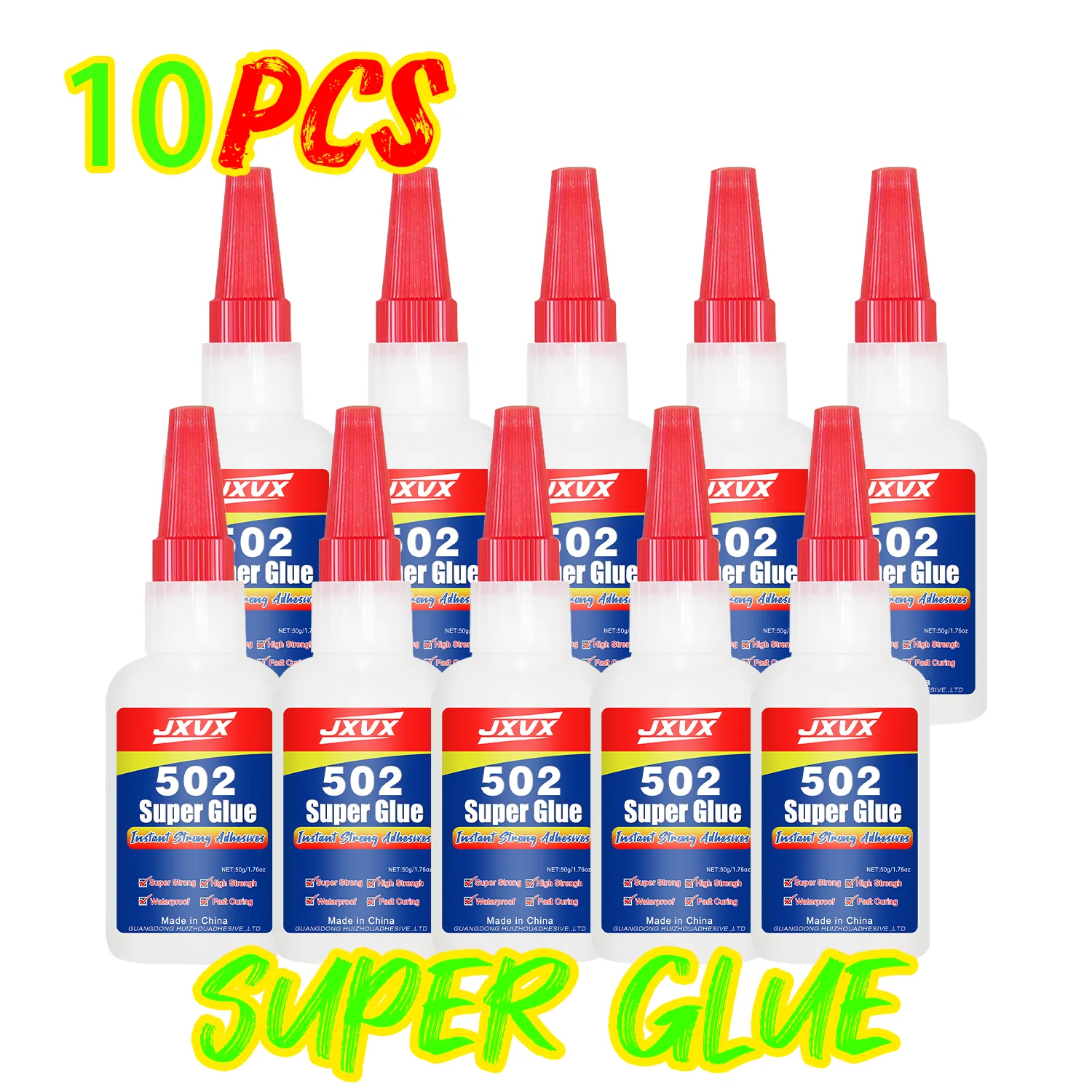 Instant Cyanoacrylate 401/502 for Repairing Metal and Plasti