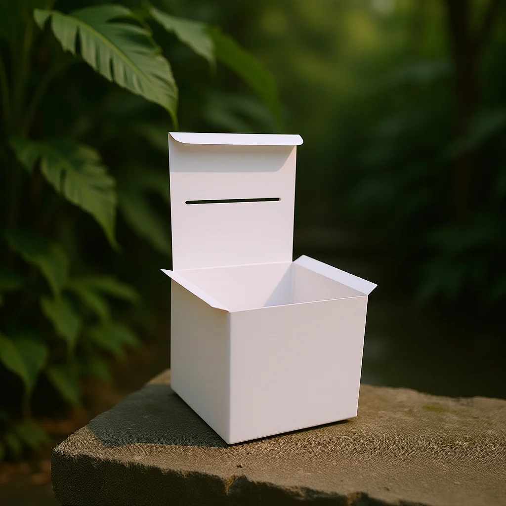 

1Set White Card Box Premium Wedding Card Case Spacious Elegant Design for Parties Anniversaries Graduation Showers