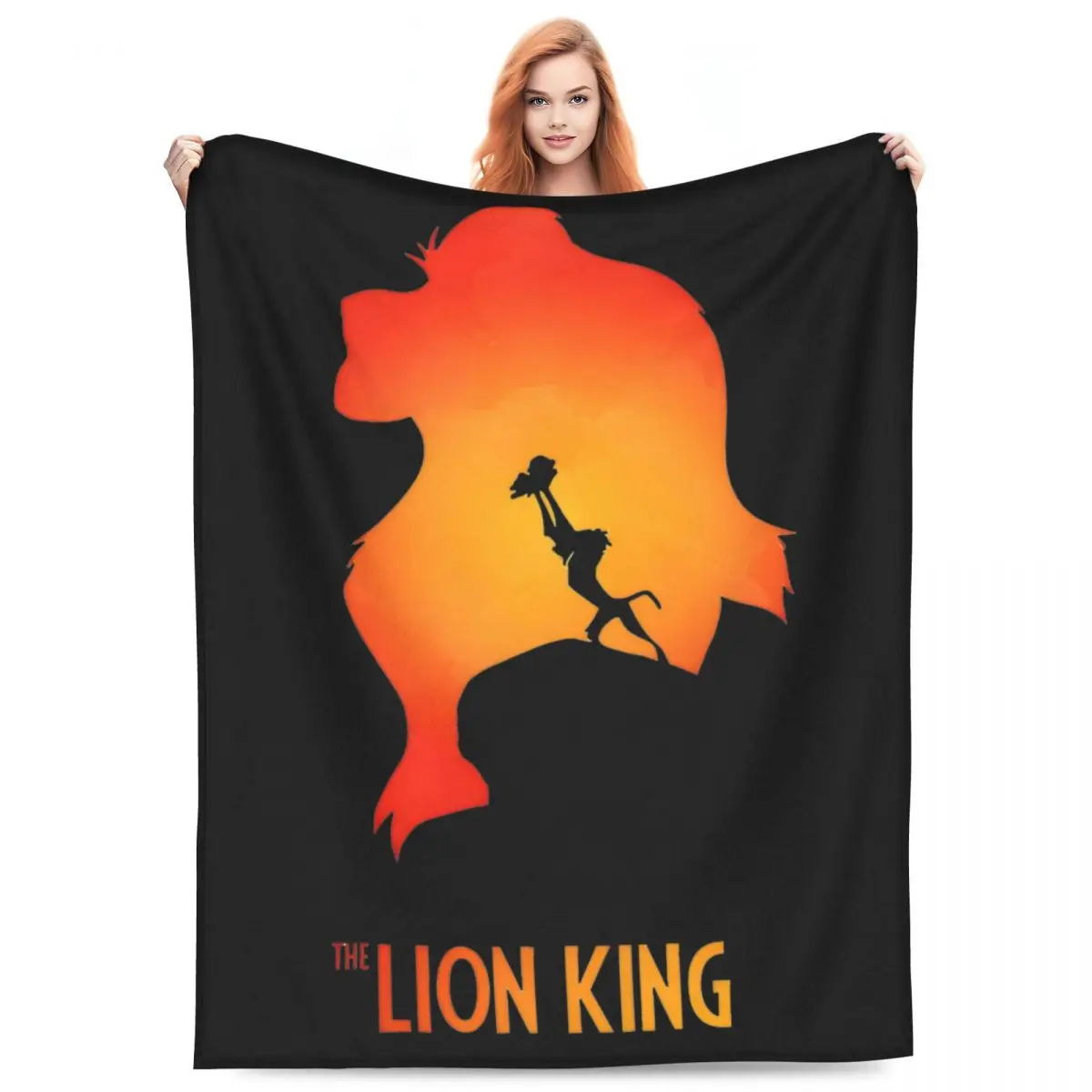 The Lion King Blanket Travel Flannel Throw Blanket For Living Room Super Warm Customized Quality Bedspread Gift Idea