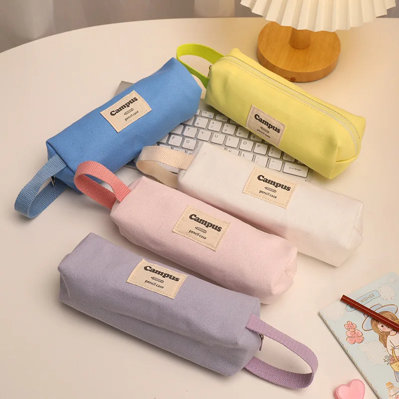 Large-capacity Pencil Case Creative and Simple Ins Boys and Girls JuniorKorean Version Pencil Bag High-value Stationery Box