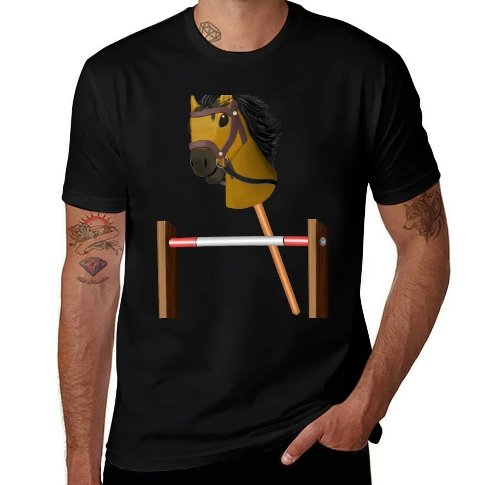 

Hobby Horsing hobby hurdles T-Shirt summer 2025 boys animal print oversize t-shirts man t shirt men