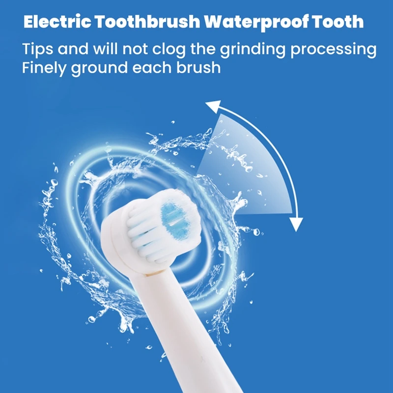 BEST HMJ-R02 Oral Hygiene Rotary Electric Toothbrush Waterproof Tooth Whitening Household Dental Care TSLM1