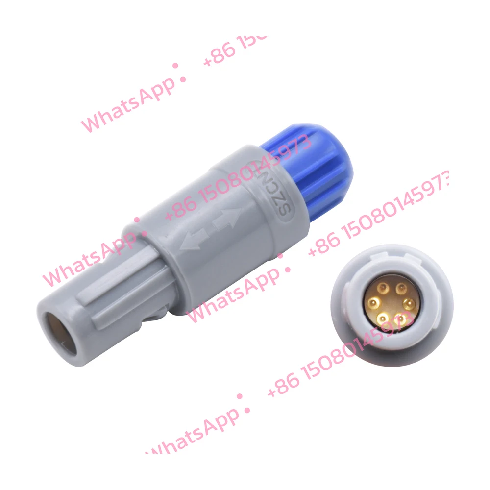 Adult Finger Clip Spo2 Sensor 6 Pin 40 Degree for MEC1000 MEC1200 Spo2 Probe