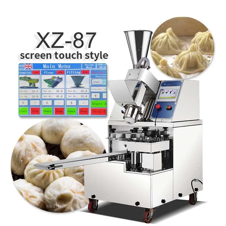 Commercial Baozi Chinese Bao Momo Making Machine Automatic Soup Dumpling Bao Buns Nepal Momo Making Machine