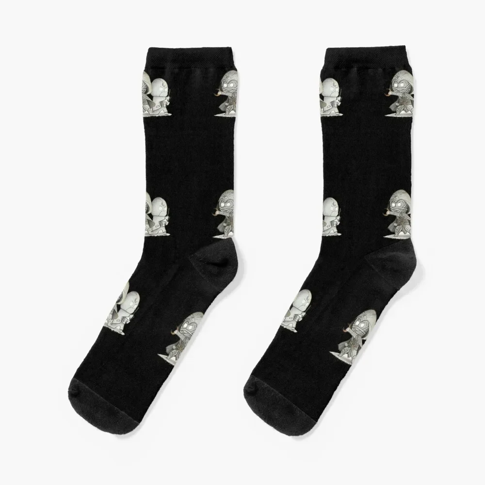 

Moonknight Classic Tshirt - Steven Grant Sticker Socks luxe warm winter hiphop halloween Socks For Women Men's