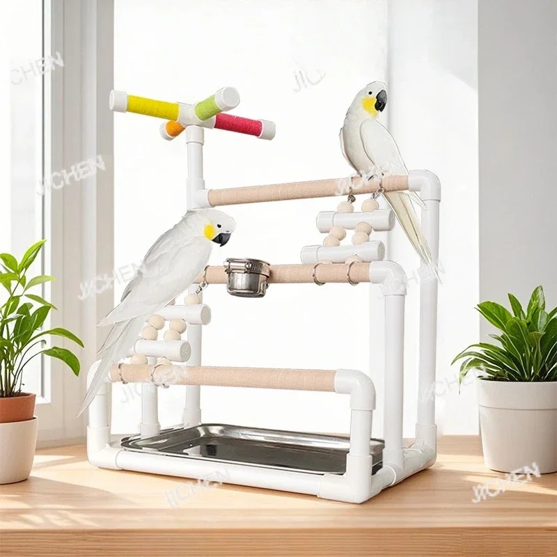 

HS Xuanfeng монахня пион попугай развлечения жарение кормление гнущие моляры вращающийся стержень многофункциональная большая подставка