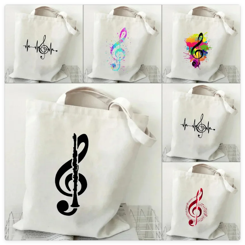 

Personalized Music Teacher Canvas Tote Bag - Ideal Gift for Retired or New Music Teachers, Perfect for Work or Casual Use Gifts