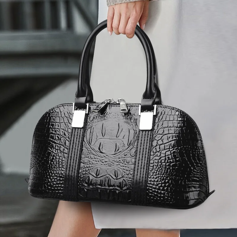

New Fashion Alligator Women Handbags European Pu Leather Designer Lady Shoulder Bag Female Girl Brand Luxury Shell Crossbody Bag