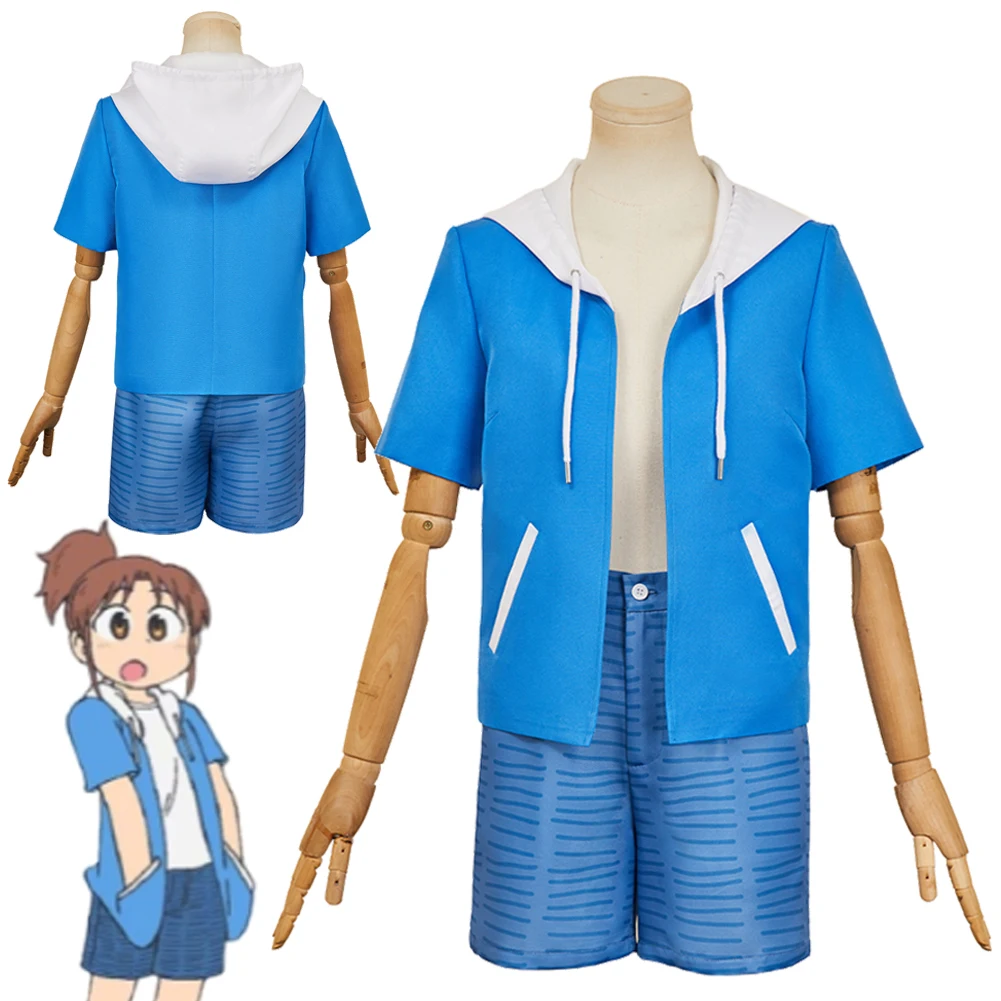 

Anime City of Animation Cosplay Nagumo Midori Top Pants Disguise Roleplay Costume Outfit Halloween Carnival Suit For Women Adult