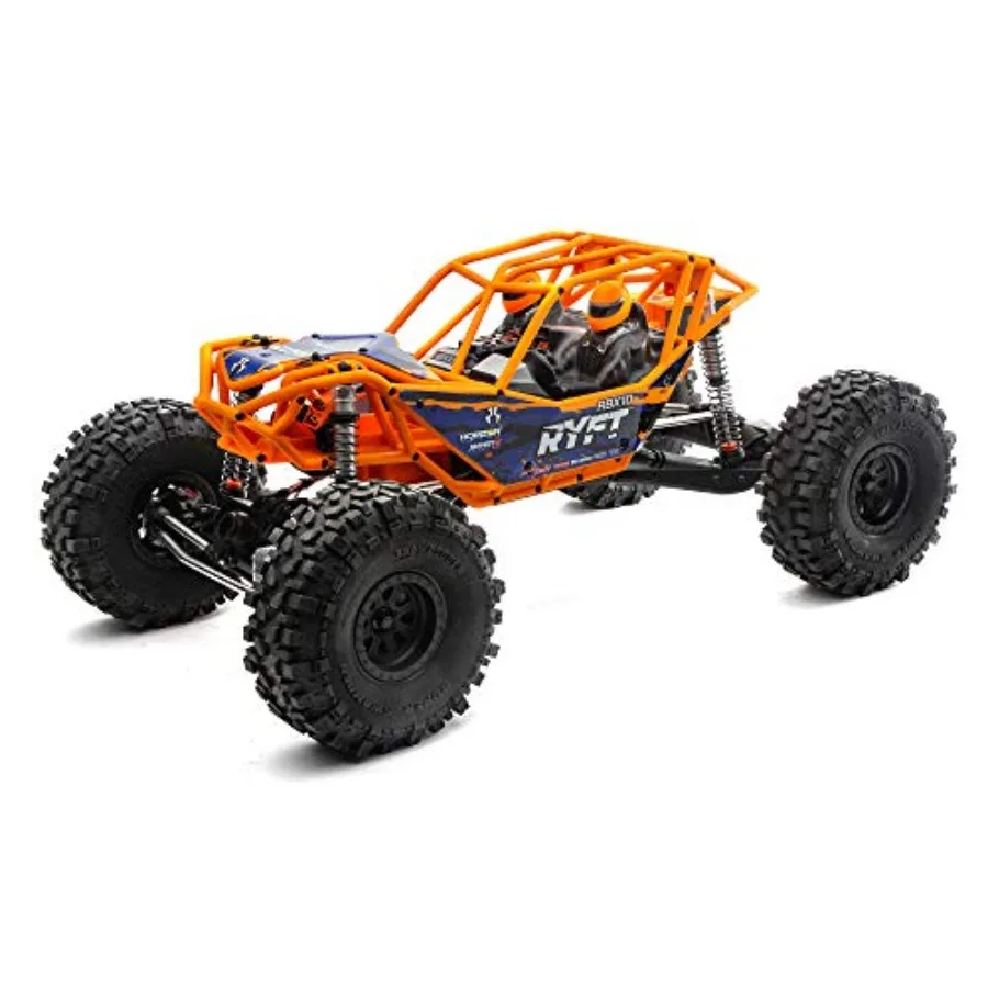 

RC Truck 1/10 RBX10 Ryft 4WD Brushless Rock Bouncer RTR Battery and Charger Not Included,Orange, AXI03005T1, Unisex Adult