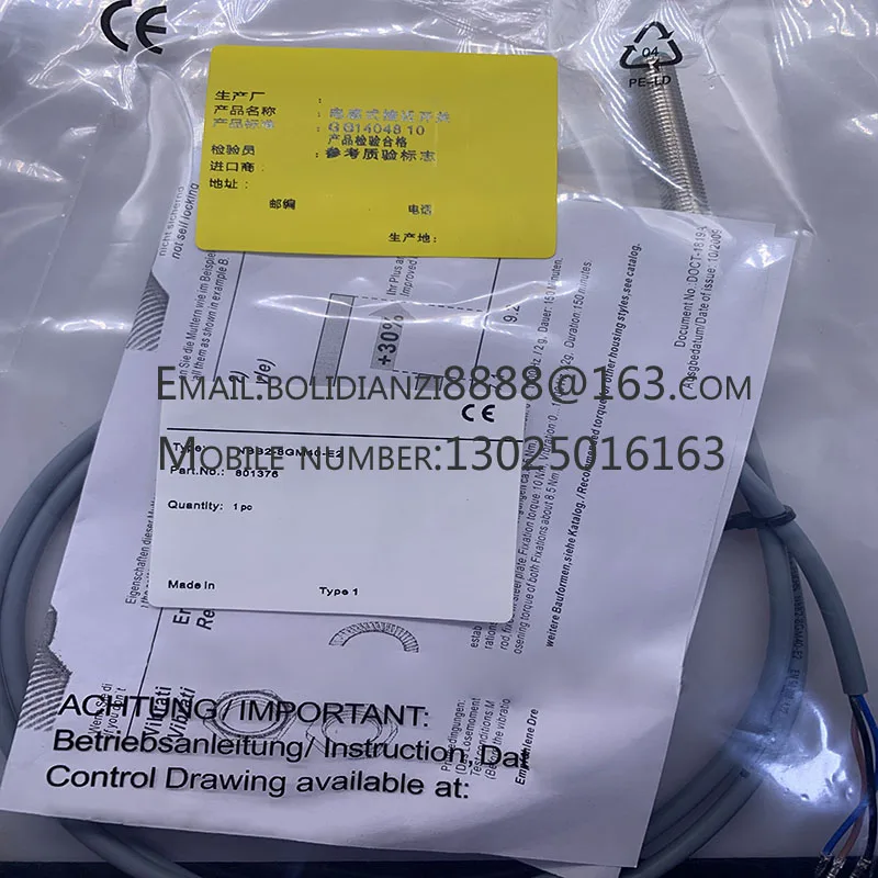 

Proximity switch sensor NBN8-18GM40-Z1-V1 NBN8/NBB5/NBB8-18GM40/50-Z0-V1 NBN8-18GM50-Z0 One year warranty Premium products