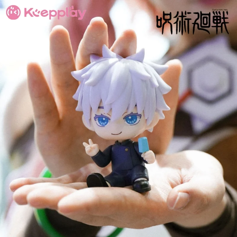 Presale Original Keepplay Jujutsu Kaisen Season 2 กล่องตาบอดสินค้าคงคลังที่ซ่อนอยู่ Premature Death ซิปของเล่นอะนิเมะของเล่นอินเทรนด์