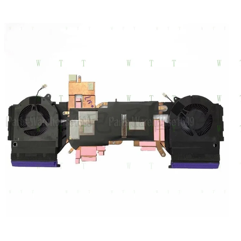 

TTT New For Dell G16 AMD CPU GPU Cooling Fan Heatsink Cooler 099TM1 99TM1