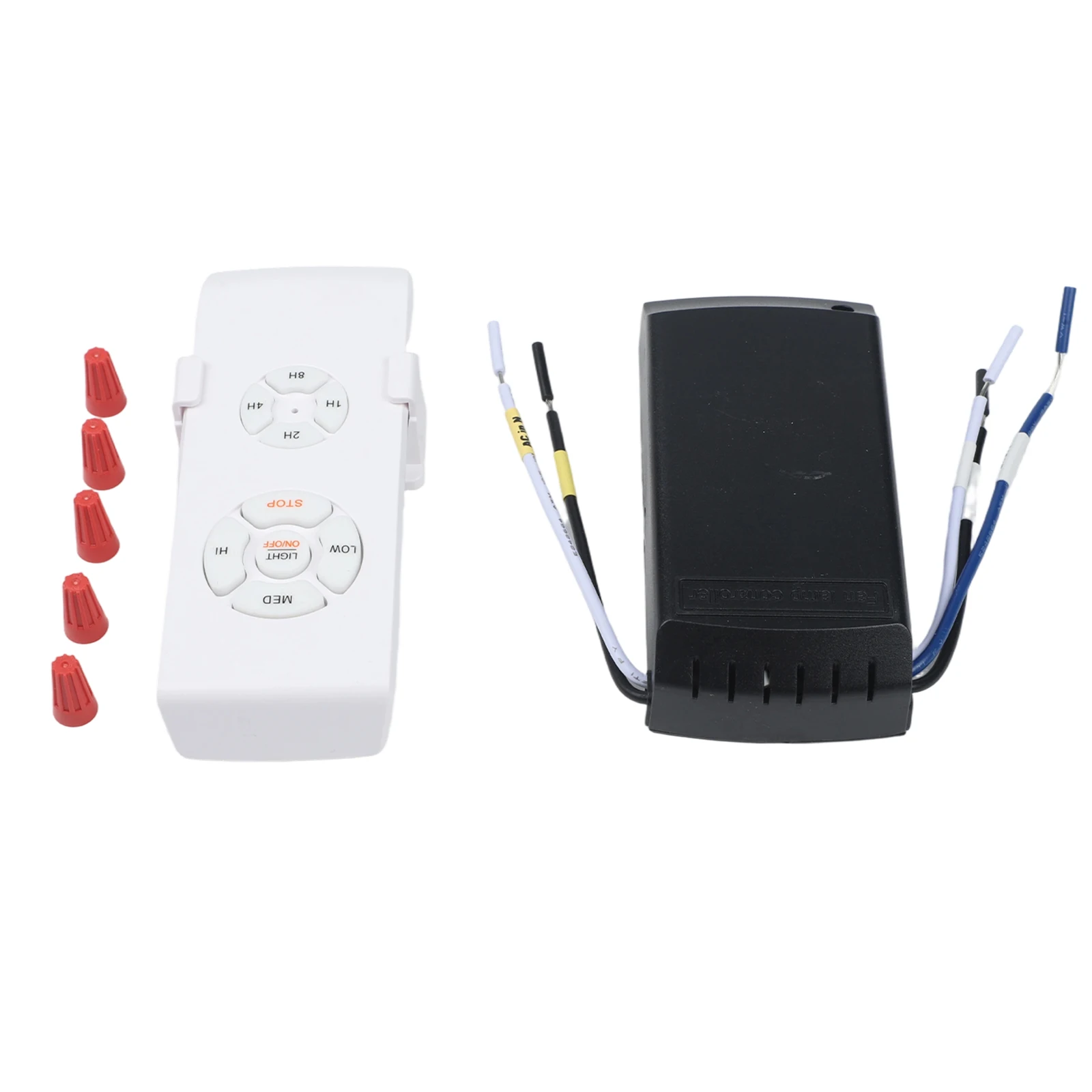 Wireless Remote Control for Ceiling for fan Lamp for durable PC Material Smart Timing Switch Compatible with Most Ceiling for