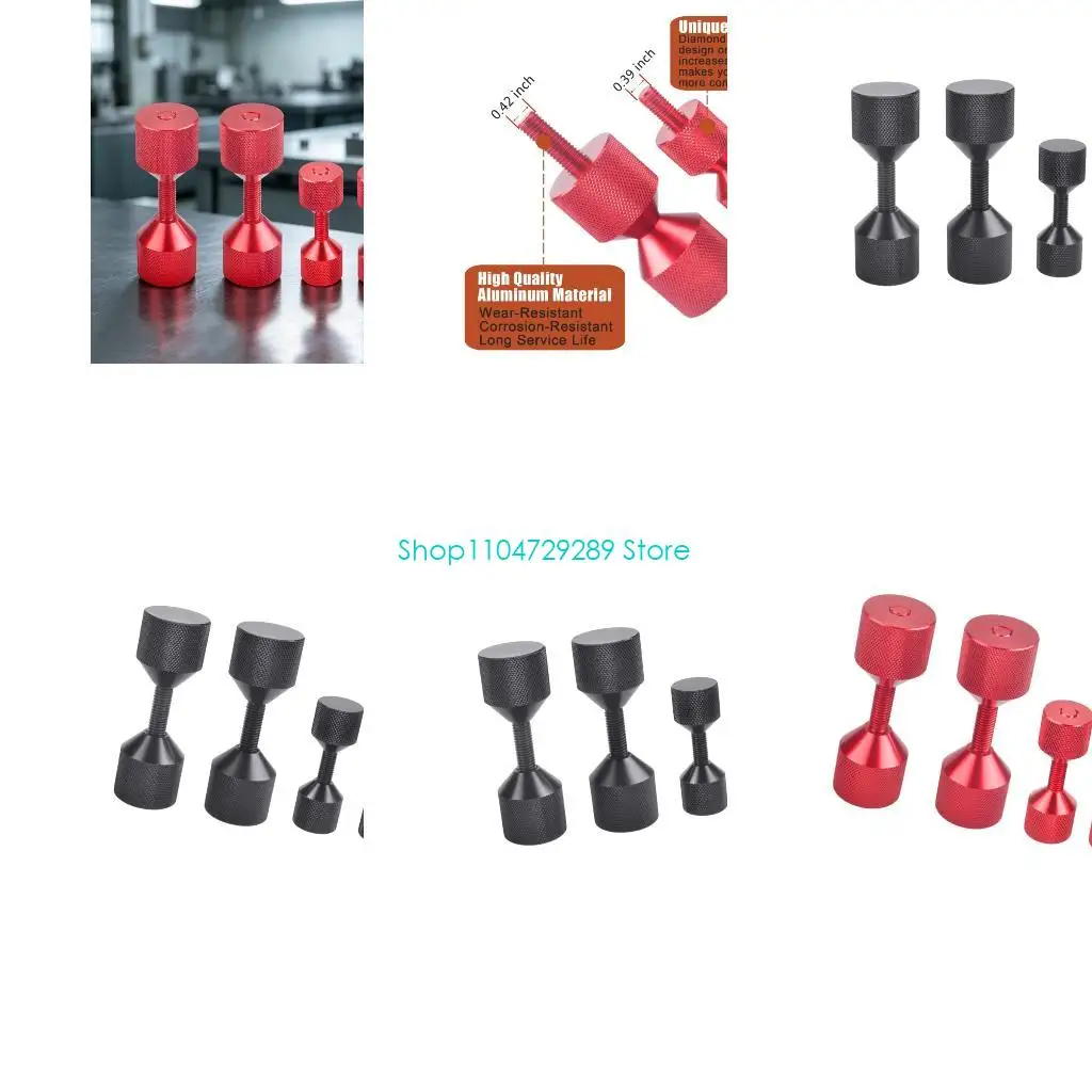 D8KE Flange Positioning Pin 1-1/8 Inch Aluminum Tool for Connection Work