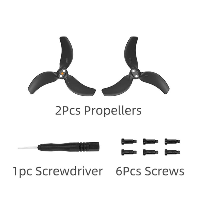 1 Pair Of Propeller Blades For Avata 2 Propeller 3032S Blades Mini Lightweight Drone Wing Accessories