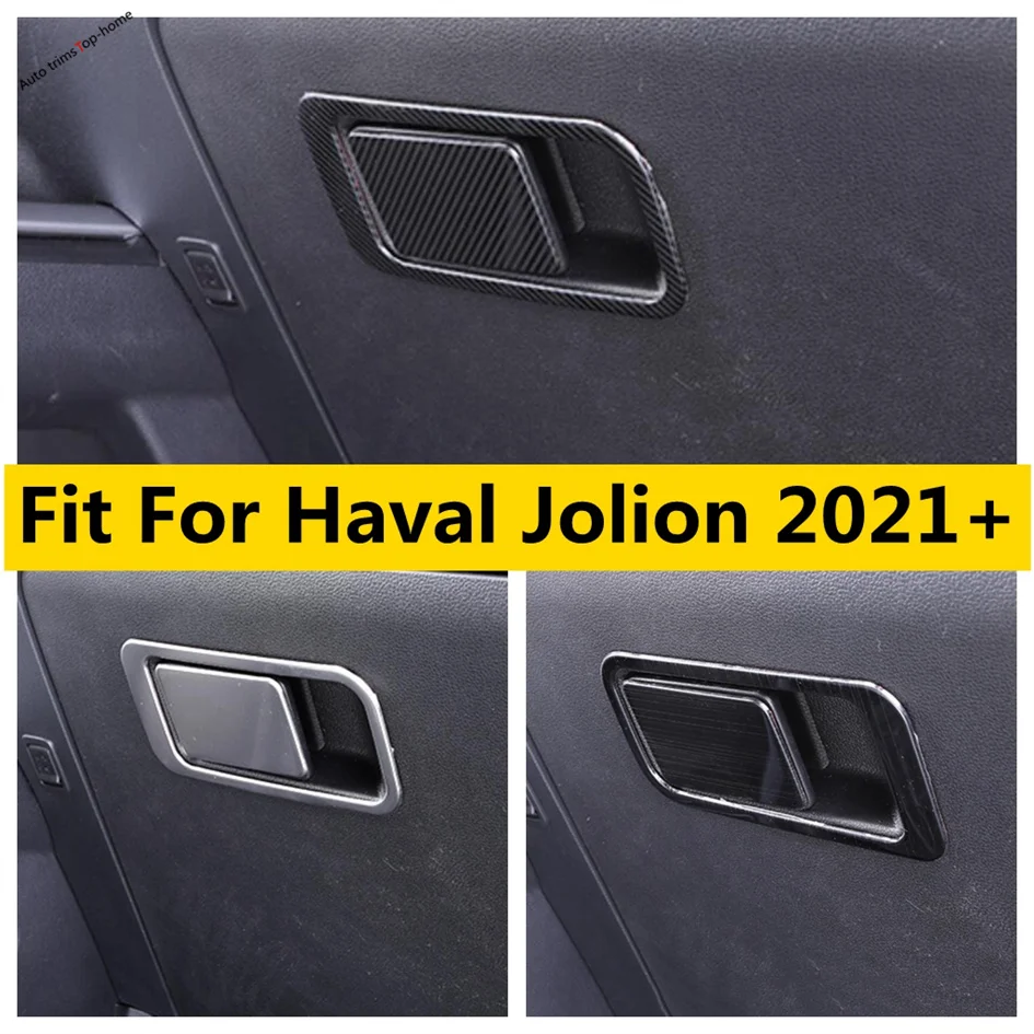 

Center Control Glove Storage Box Handle Ring Cover Decoration Frame Trim Fit For Haval Jolion 2021 2022 Car Accessories