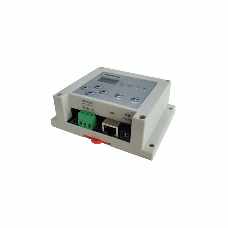 Reloj de monitoreo de servidor de tiempo NTP con puerto de 1 canal, servidor de tiempo de red de alto rendimiento, compatible con salida RS232 de 1 canal