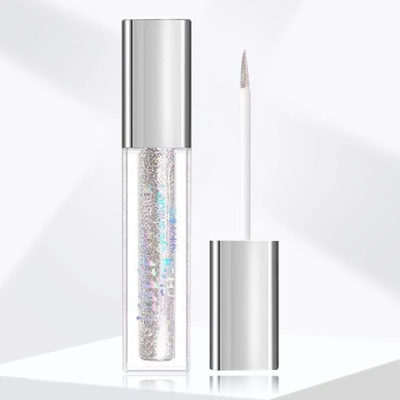 Shezi – surligneur liquide 6.5g, maquillage couché, ver à soie, fard à paupières, lèvres scintillantes, multifonction, diamant, mettant en valeur la beauté