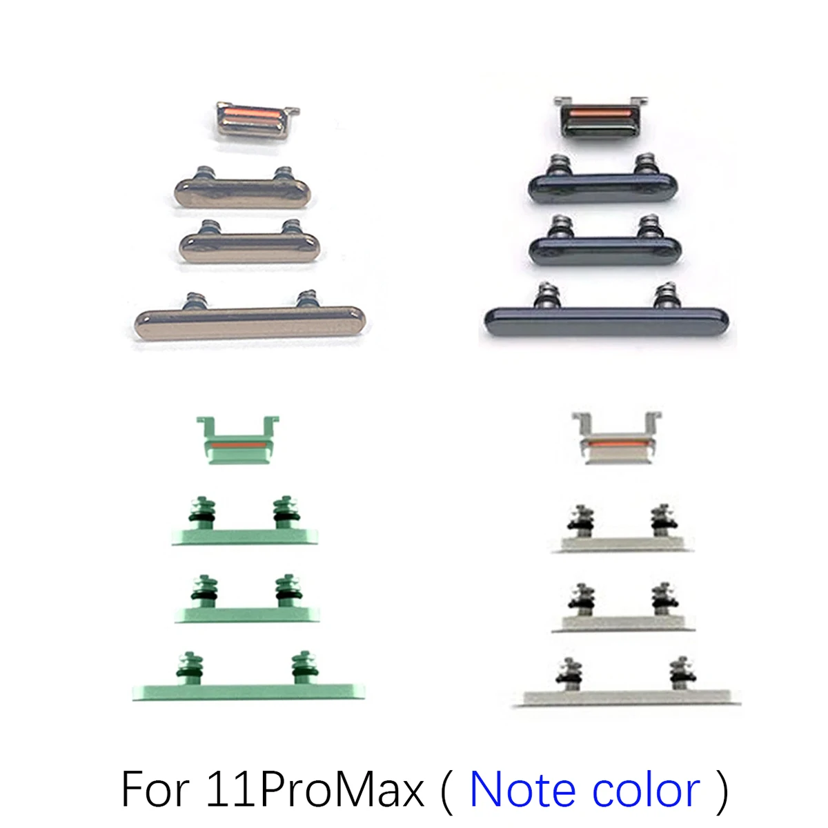 Side Button Volume Vibrate Switch Power Lock For iPhone 6 7 11 6Plus 6S 6SPlus 7Plus XR Xs XsMax 11ProMax