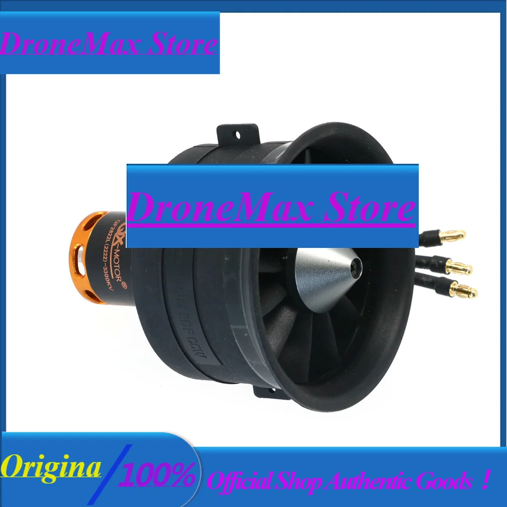 DrMasQX-Motor QF2822L 2100KV 2300KV 3300KV 4300KV Brushless Motor 64mm 12Blade Ducted Fan CW CCW For RC Airplane Toy Part