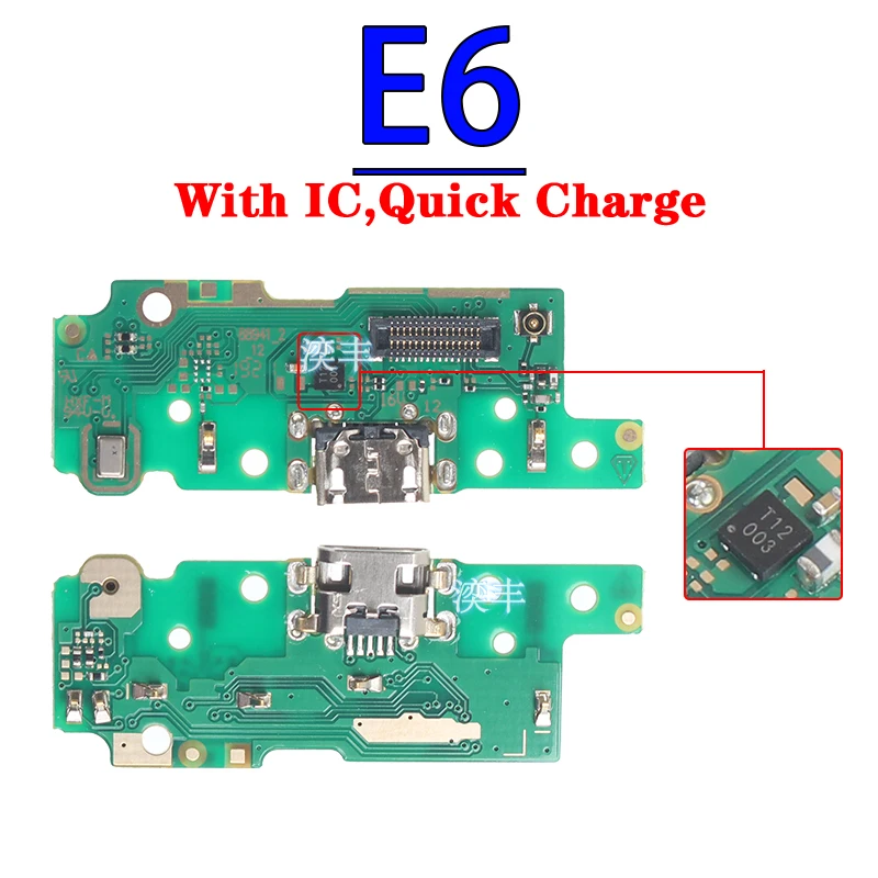 Usb Dock Charger Connector for Motorola Moto E5 E6 E6i E6S E7 E7i Play Go Plus Power Charging Board Module Flex Ports