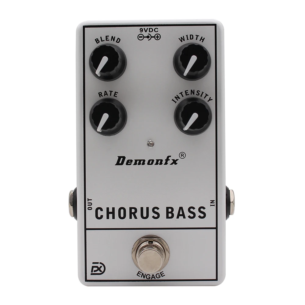Pedal de Efecto de Bajo Analógico Demonfx CHORUS BASS, Pedal de Chorus para Bajo