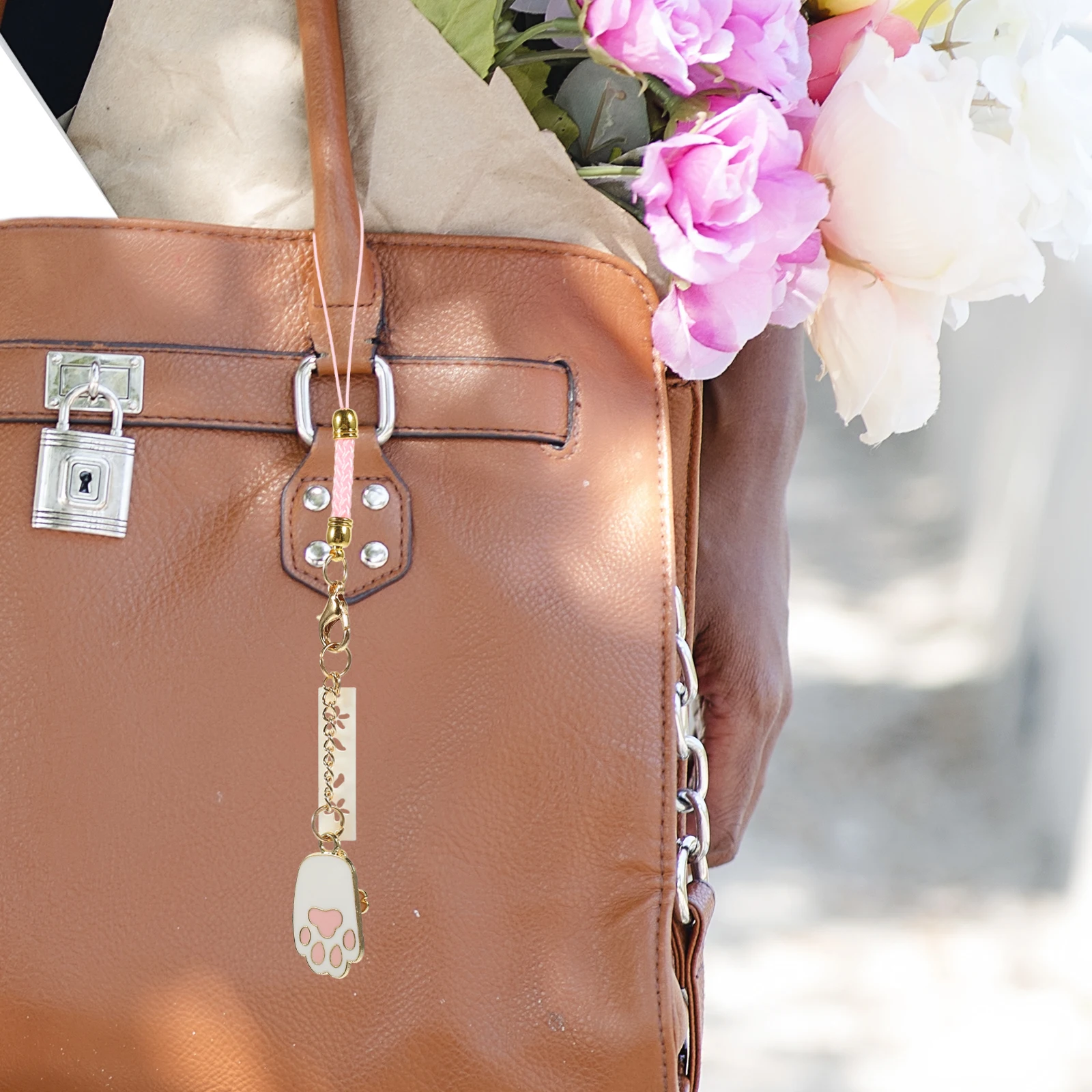 

2Pcs Phone Pendant Key Hanging Rope Lovely Small Colorful Cellphone Hanging Ornament Cute Kawaii Phone Case Strap Decoration