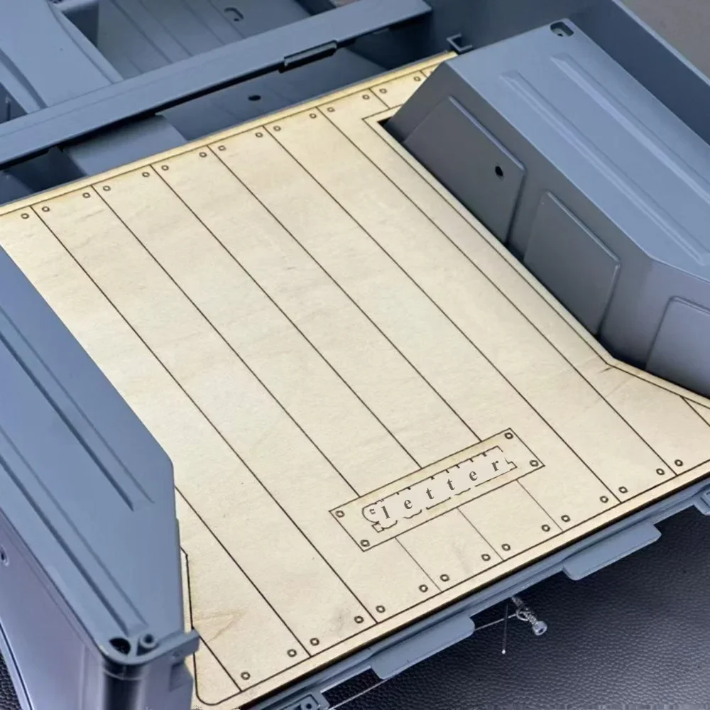 Scale Simulation Wood Floor Panel for FMS 1/6 Jimny First Gen RC Offroad Vehicle customizable size Interior Upgrade Accessories