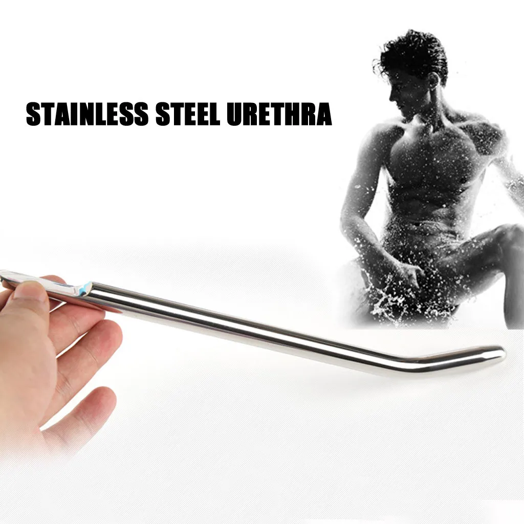 Male  Stretcher Stainless Steel Urethral Sounding Dilater Stretching 4mm