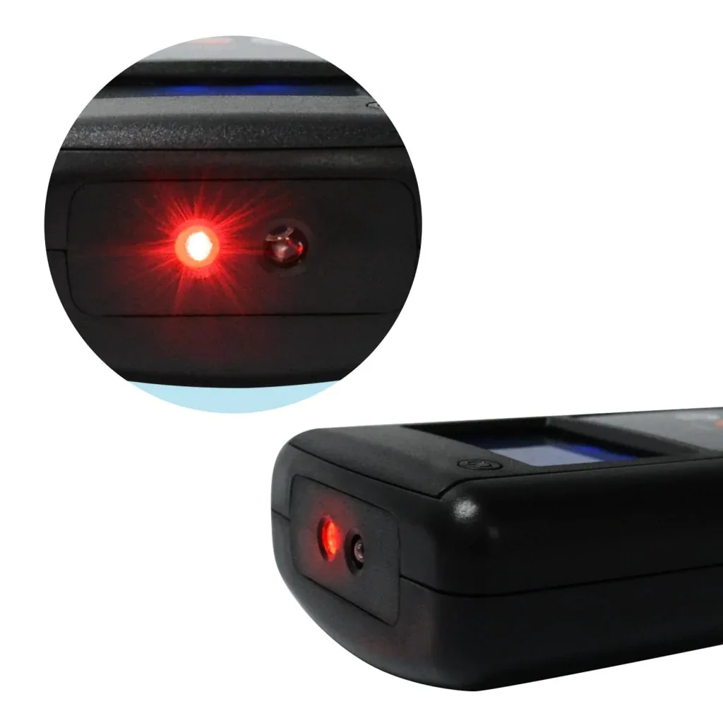 The contact tachometer DT-2859 for non-contact laser measurement of motor speed and line speed frequency