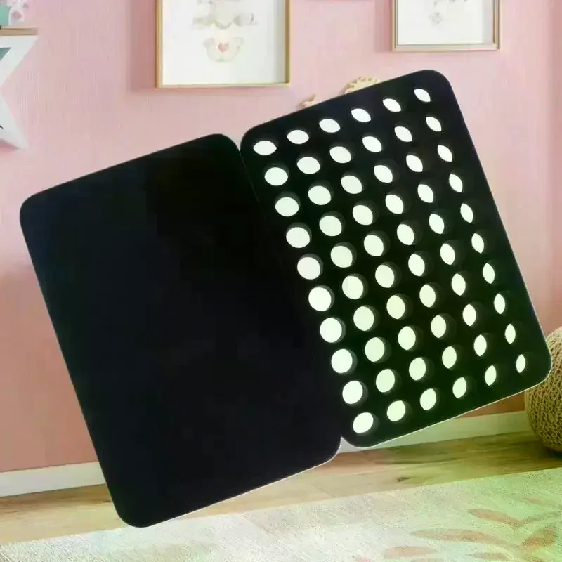 Store 60 Bottles with 15ml/10ml Foam Pad with 60 Slots, Ideal for Nail Polish or Essential Oil, Detachable Bottom Divider