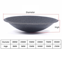 2Pcs 38-85mm Audio Woofer Speaker Cap Dust Cap Dome Cover Replacement Accessorie Speaker Oiled Cloth Cap Horn Cap Replacement
