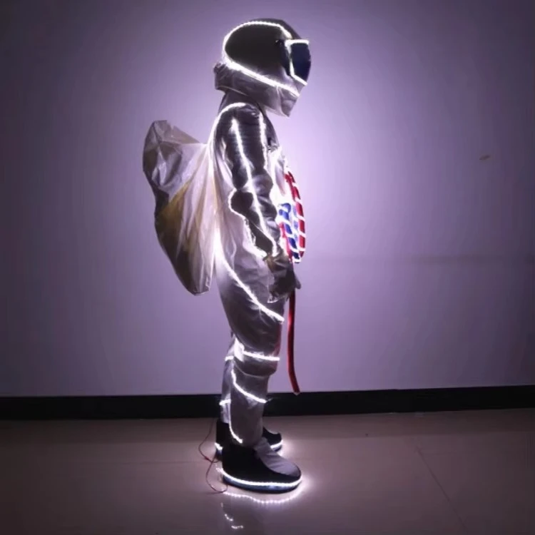 Halloween Glow Space Suit Glow Masquerade Party Club Cosplay Astronaut Cosplay Christmas Ornaments