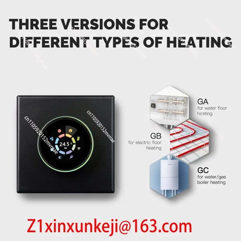 Intelligent Temperature Control Switch Wi-Fi Plumbing Floor Heating Boiler Constant Temperature Remote Voice Timing Energy Savin