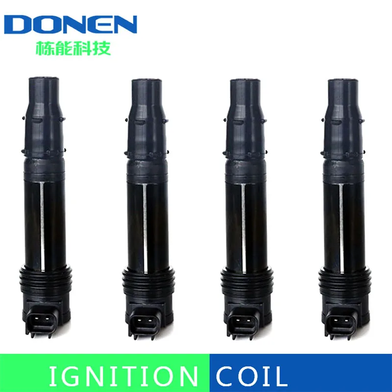 4 PCS Ignition Coil F6t570 21171-0021 Fit for Kawasaki 211710021 21171-1282 211711282