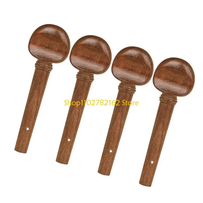 547B Professional Grade Rosewood Violin Pegs Precisions Crafted for Optimal Tuning Stability